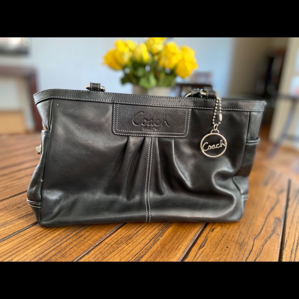 Coach Pleated Bag